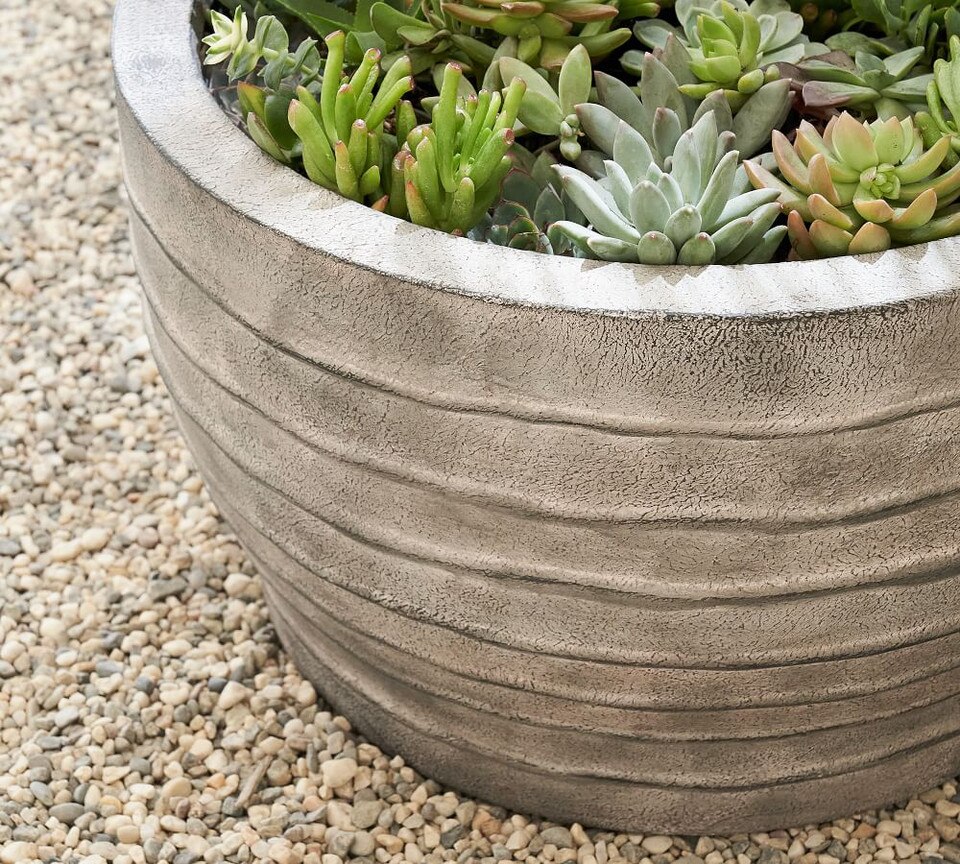 Artisan Handpainted Earthenware Indoor Planters Pottery Barn Australia